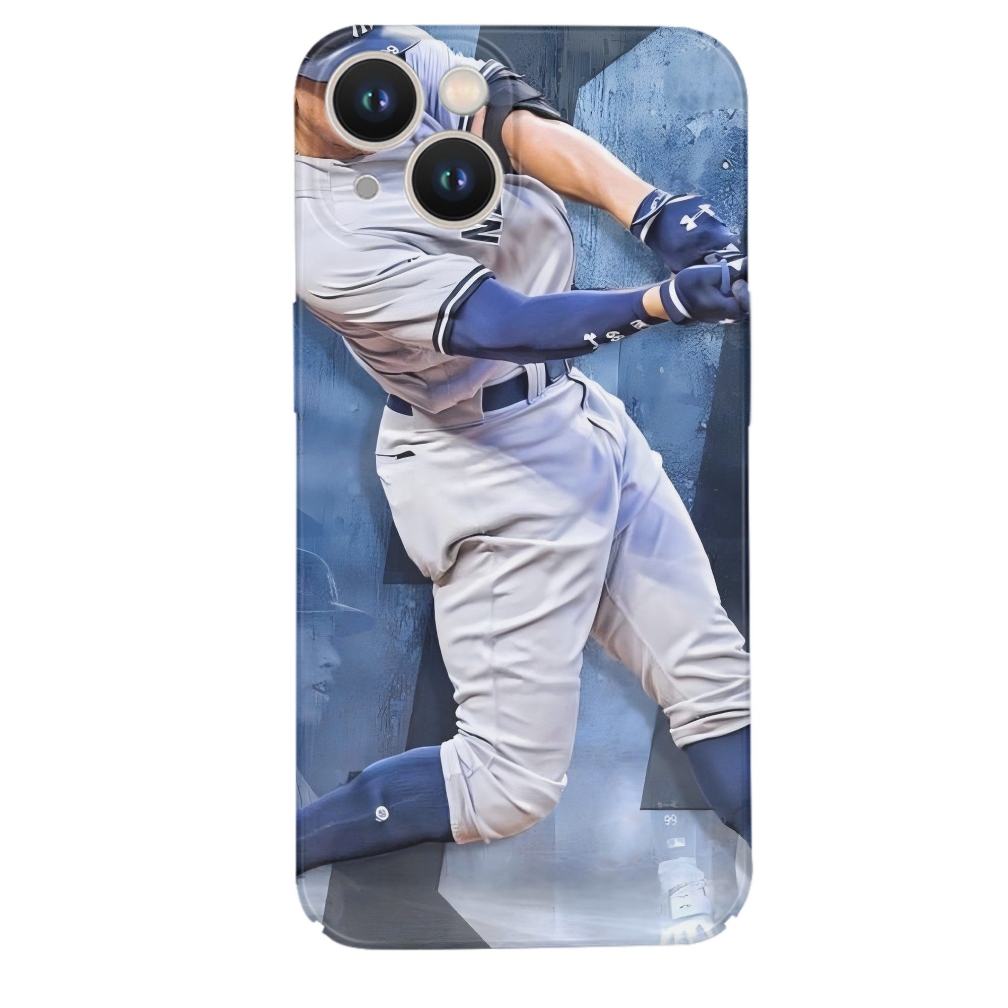 Aaron Judge 40 Home Runs 1 IPhone 14 Series Full-Cover Hard Case – Shockproof With Raised Camera Protection – Precise Cutouts, Wireless Charging Compatible – Durable, Anti-Yellowing, Easy To Clean